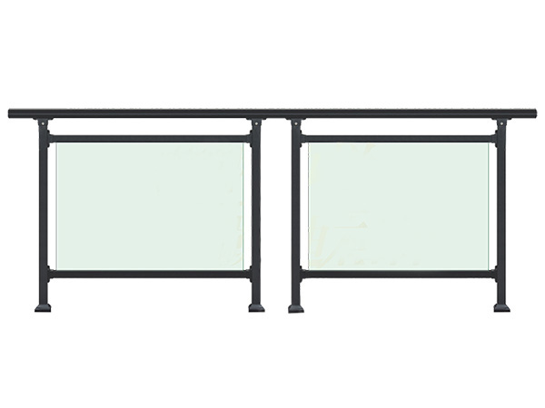 阳台玻璃护栏图片