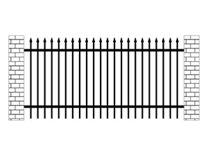 学校锌钢围栏