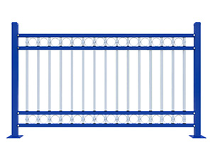 直头围墙栏杆