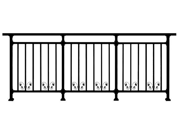 露天阳台栏杆图片