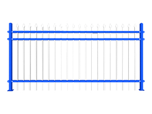 围墙锌钢栅栏