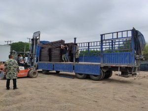 金用护栏2021年5月12日锌钢护窗栏杆发货！