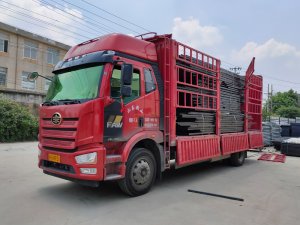 金用护栏2021年5月22日锌钢护窗栏杆发货！