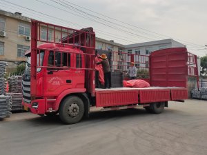 金用护栏2021年6月9日锌钢护窗栏杆发货!