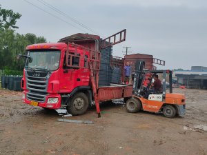 金用护栏2021年6月19日锌钢护窗栏杆发货!