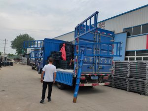 金用护栏2021年8月10日锌钢空调栏杆发货！