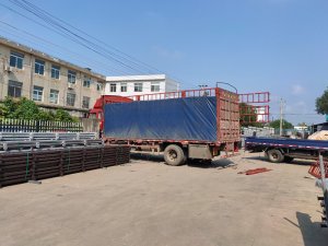 金用护栏2021年8月23日锌钢百叶窗发货！