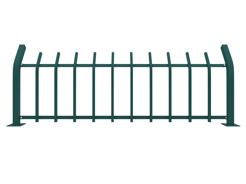 绿化道路锌钢围栏图片