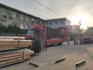 金用护栏2022年6月14日锌钢飘窗护栏装车发货!