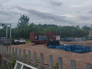 金用护栏2022年7月7日锌钢阳台护栏装车发货！