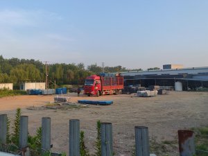 金用护栏2022年8月3日锌钢阳台护栏装车发货！