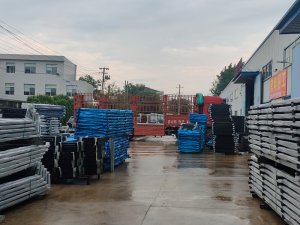 2023年7月7日锌钢连廊护栏装车发货!