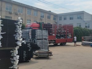 2023年7月11日锌钢围墙护栏装车发货!