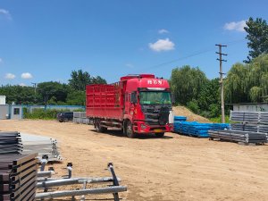 2023年7月28日铝合金百叶窗装车发货！