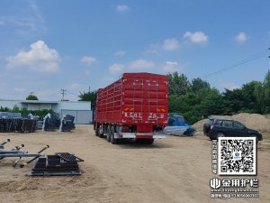 2023年8月8日锌钢空调护栏装车发货！