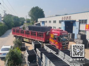 2023年8月21日锌钢围墙护栏装车发货！