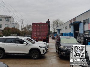 2024年3月25日锌钢飘窗护栏装车发货！