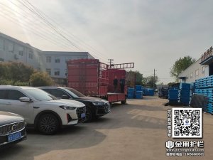 2024年4月11日锌钢百叶窗装车发货！