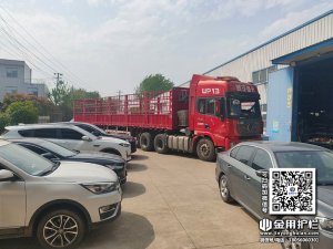 2024年4月15日锌钢阳台护栏装车发货！