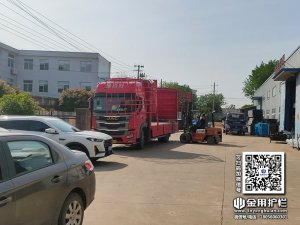 2024年4月18日锌钢护窗栏杆装车发货！