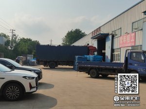 2024年5月6日锌钢飘窗栏杆装车发货！