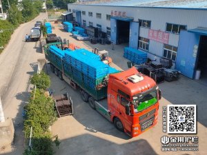 2024年6月12日锌钢阳台护栏装车发货！