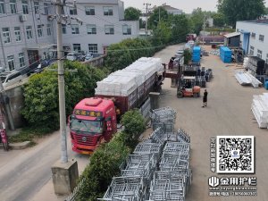 2024年6月14日锌钢飘窗栏杆装车发货！