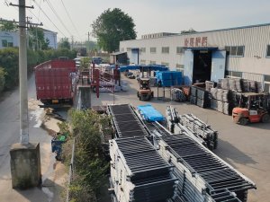 2025年5月14日锌钢围墙护栏装车发货！